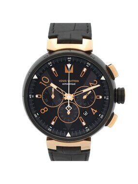 LOUIS VUITTON Tambour slim Q1D07 Damier Graffit black Dial Quartz Men\'s_899887 Louis Vuitton | Accessories | Louis Vuitton Tambour Slim Qd7  main image 3